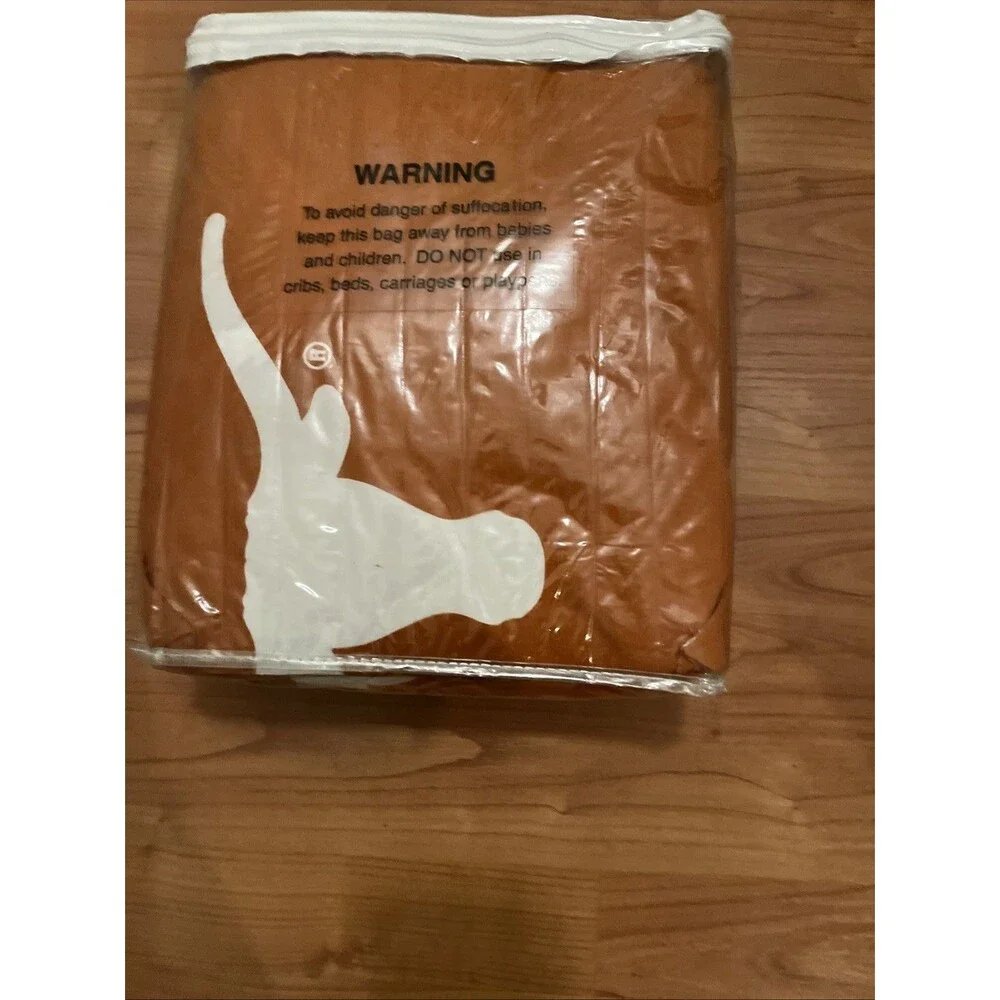 Texas University Longhorns 4-Piece Full Sheet Set with White Pillowcases